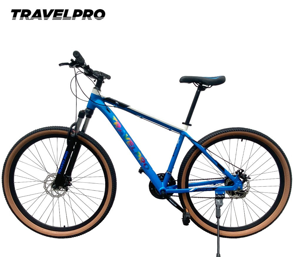 MTB Travelpro Aluminum frame & Mechanical disc brake with free helmet