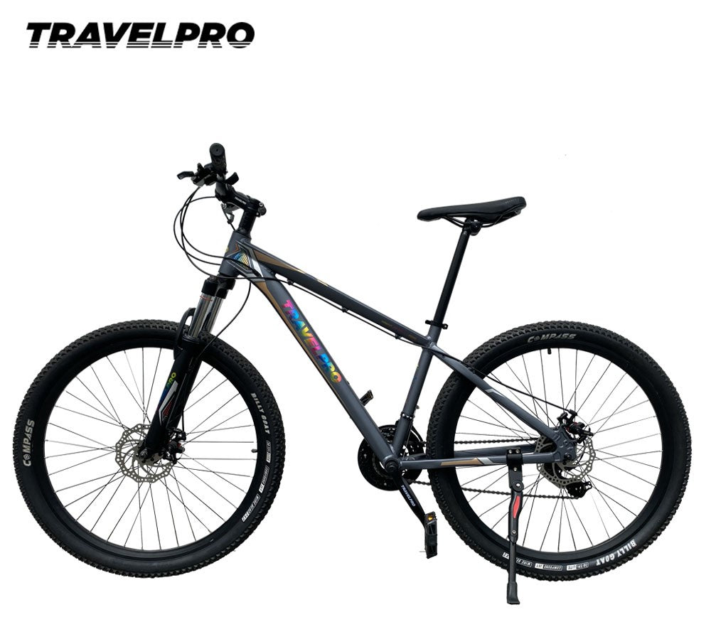 MTB Travelpro Aluminum frame & Mechanical disc brake with free helmet