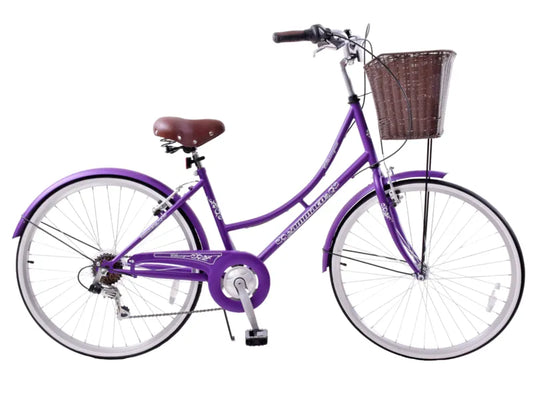 LADY BIKE EMPRESS 24 VIOLET (DISCOUNTED PRICE)