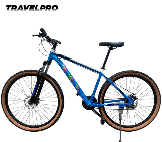 MTB Travelpro Aluminum frame & Mechanical disc brake with free helmet