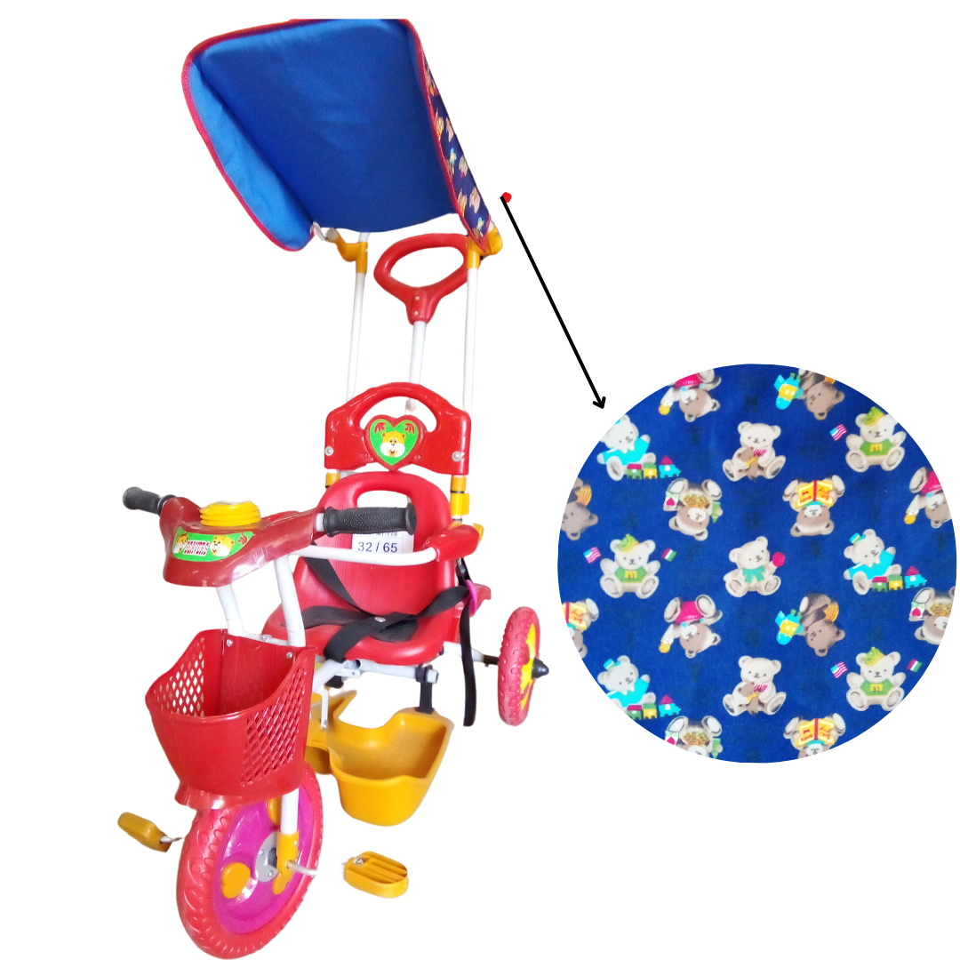 KIDDIE BIKE COSMIC TRIKE WITH ECLOSURE FOOTREST MT-778