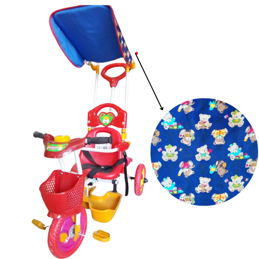 KIDDIE BIKE COSMIC TRIKE WITH ECLOSURE FOOTREST MT-778