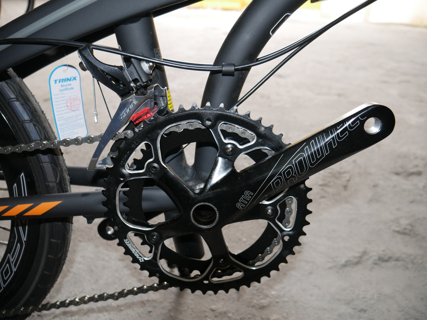trinx 3.0 folding bike