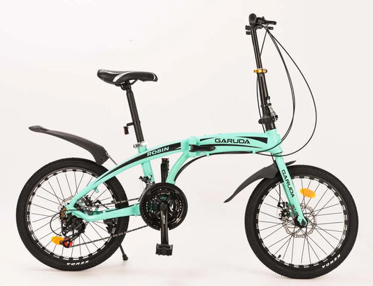 GARUDA ROBIN FOLDING BIKE 20" CYAN (DISCOUNTED PRICE)