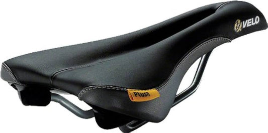 SADDLE VELO PLUSH 2 TONE BLK