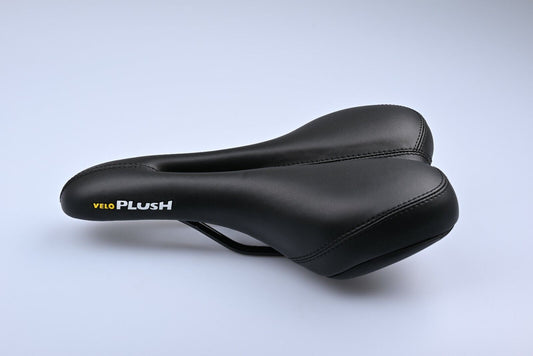 SADDLE VELO PLUSH 2 TONE BLK